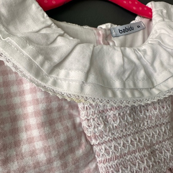 Babidu Dress Size 6 - Pink Gingham - Picture 5 of 6